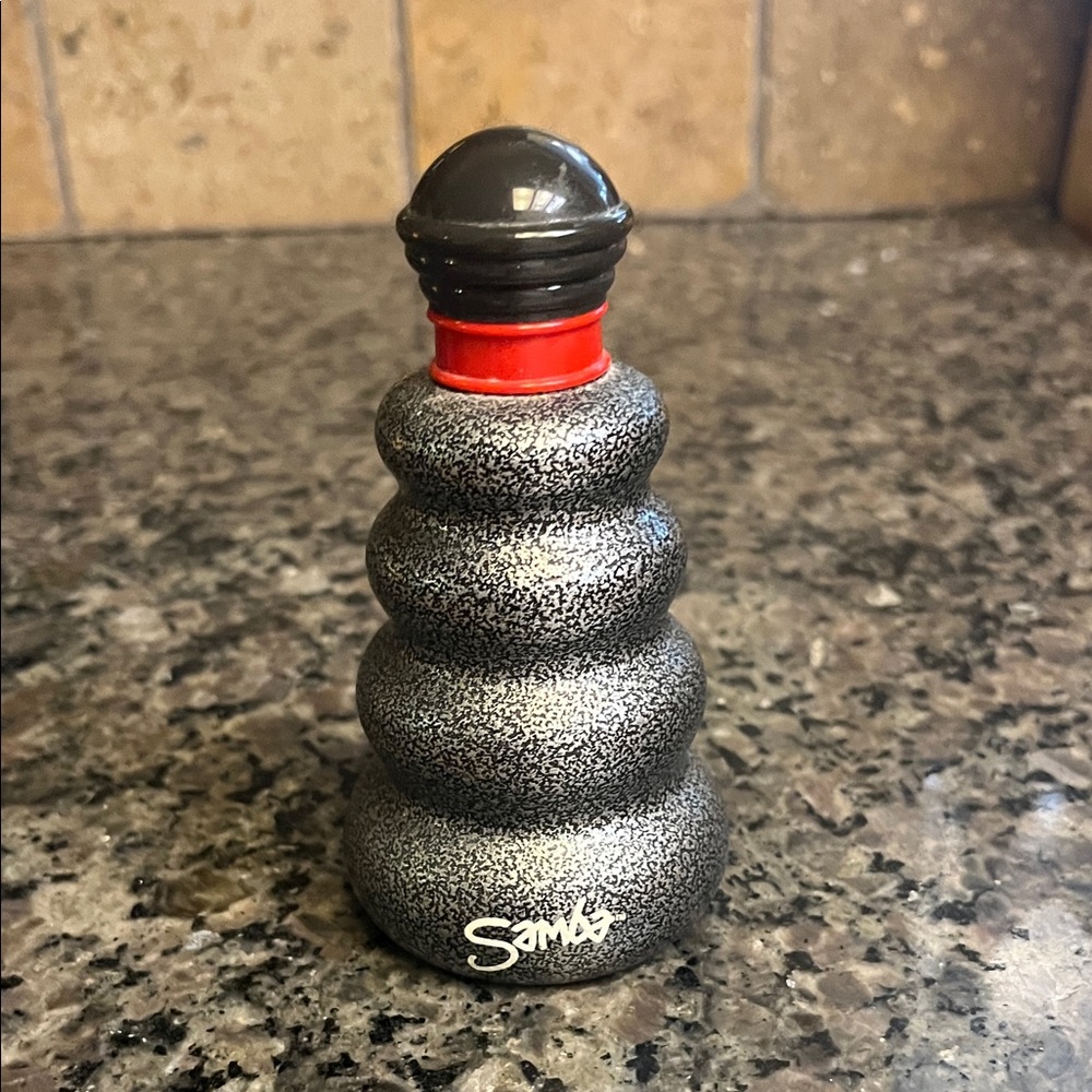 Samba Textured Empty Glass Cologne Bottle